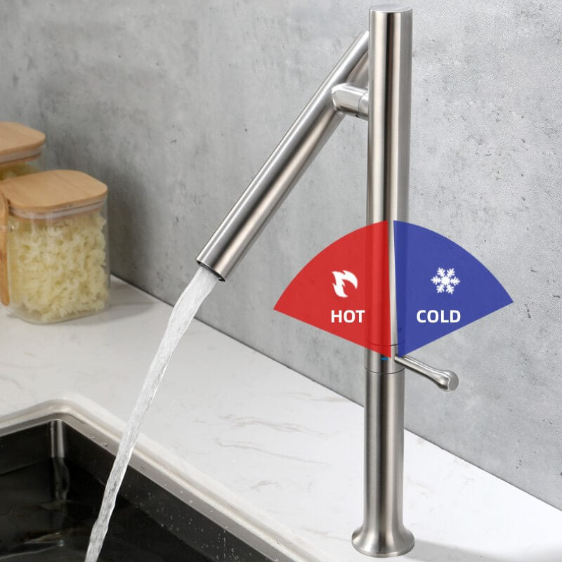 405-Grade Stainless Steel Kitchen Faucet