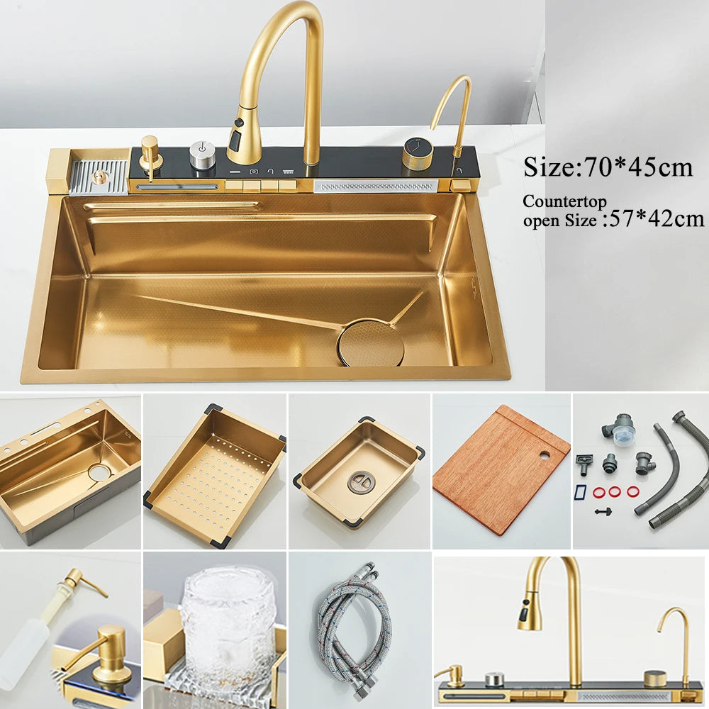 The Honeycomb Essential All-in-One Sink