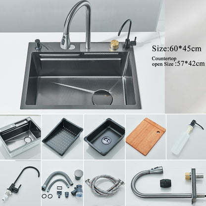 The Honeycomb Essential All-in-One Sink