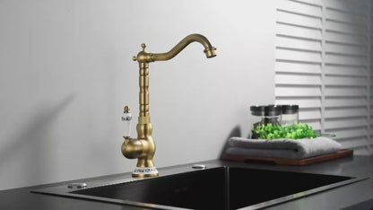 Antique Brass Faucet